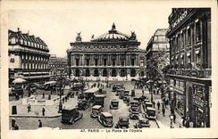 CPA Paris Le Place de L'Opera