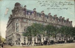 VINTAGE POSTCARD Paris the Place Hotel