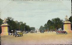 CPA Paris Avenue des Champs Elysees