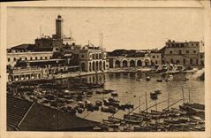 CPA Alger L'amiraute Bateaux