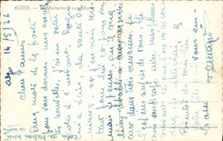 CPM Alger Monument Aux Morts