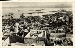 POSTAL MODERNA terrazas de la opinión de Argel del Kasbah