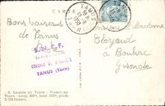 VINTAGE POSTCARD Falls Of Viaur Viaduct Of Viaur