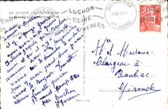 MODERN CARD Luchon the Cog railway of Superbagneres