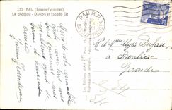 CP% Pau the Castle Domjon and Facade Are