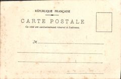 VINTAGE POSTCARD Paris House Of Germany Living room of the emperor