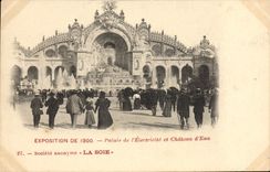 CPA Paris Exposition De 1900 Palais de L'Electricite et Chateau d'Eau