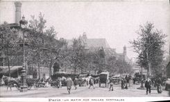 CPA Paris Un Matin Aux Halles Centrales