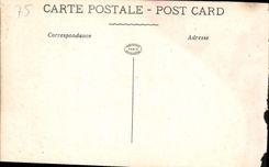 VINTAGE POSTCARD Paris Carries St Martin Arc de Triomphe