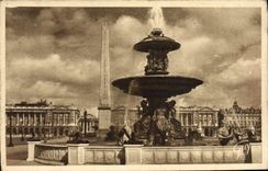 CPA Paris Et Ses Merveilles Place De La Concorde