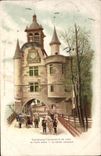VINTAGE POSTCARD Paris World Fair of 1900 the Paris old man large Chatelet
