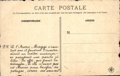 La POSTAL París de la VENDIMIA el Quay de Valmy las grúas tiene piedra del tamaño Publicite Maggi