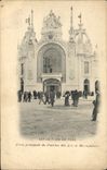 VINTAGE POSTCARD Paris Carries principal of the House of Arts and manufactures
