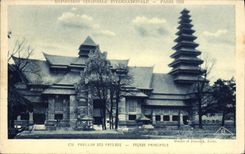 CPA Paris Exposition coloniale 1931 Pavillon des Pays Bas Facade principale