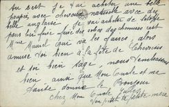 Feria de París de la POSTAL de la VENDIMIA de artes decorativos el jardín de Niza vista de noche