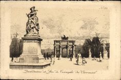 CPA Paris QuandMeme et Arc de Triomphe du Carrousel