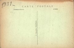 Exposición internacional de París de la POSTAL de la VENDIMIA de la casa decorativa de los artes 1925 separada