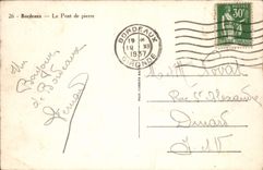 CPA Bordeaux Le Pont de Pierre