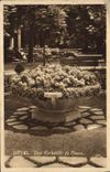 CPA Vittel Une Corbeille de Fleurs Dans le Parc