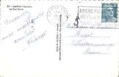 CPM Amiens La Tour Perret Papiers Peints Georges Gaillon Chaussures Andre 