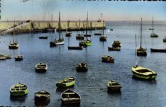 CPM Ile de Noirmoutier L'Herbaudiere Le port Bateaux 