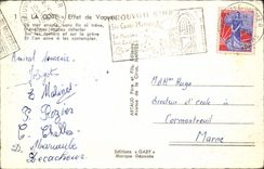 MODERN CARD the Dimension Effect of waves