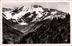 CPM Le glacier et la vallee de Gleyzin vus de la route d'allevard a la Ferriere