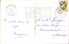 POSTAL MODERNA Chamonix Teleferic de Brevent