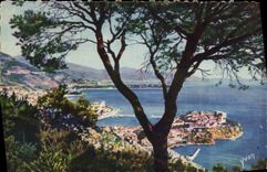 VINTAGE POSTCARD Principality of Monaco Monte Carlo and the Cape Martin