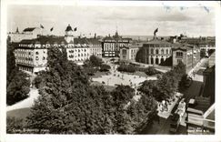 VINTAGE POSTCARD Oslo Eidsvolds Plass
