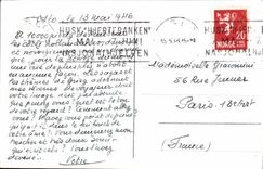 VINTAGE POSTCARD Oslo Eidsvolds Plass