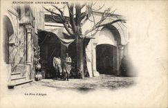 CPA Paris Exposition Universelle 1900 La rue d'Alger 