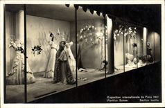 CPA Paris Exposition Internationale de 1937 Pavillon Suisse SEction textile