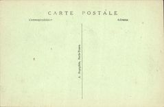 Exposición internacional de París de la POSTAL de la VENDIMIA de la opinión panorámica de los artes 1925 decorativos hacia el puente Alejandro III y palacio grande