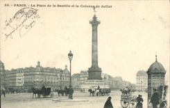 CPA Paris Colonne Vendome
