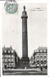 CPA Paris Colonne Vendome