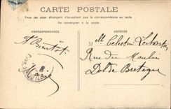 VINTAGE POSTCARD Paris Saint Michel