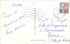 CPA Paris La Tour Eiffel