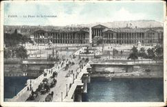 CPA Paris La Place de la Concorde