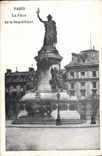 CPA Paris La Place de la Republique