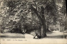 CPA Paris Le Parc Monceau