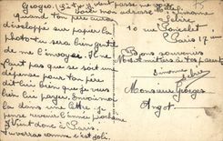 VINTAGE POSTCARD Paris And Its Wonders Landscape towards the Seine and the Eiffel Tower