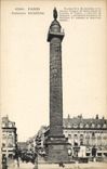 CPA Paris Colonne Vendome