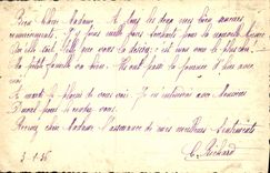 MODERN CARD Paris Church of the Trinity