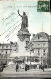 CPA Paris Statue de la Republique