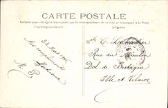 CPA Paris Monument de Pasteur