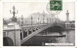 CPA Paris Le Pont Alexandre III