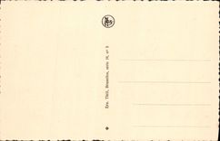 Mercados de Ypres de la POSTAL de la VENDIMIA en 1914