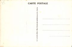 Opinión de París de la POSTAL de la VENDIMIA sobre la lumbrera