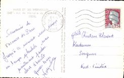 MODERN CARD Paris And Its Wonders Arc de Triomphe of the Carousel